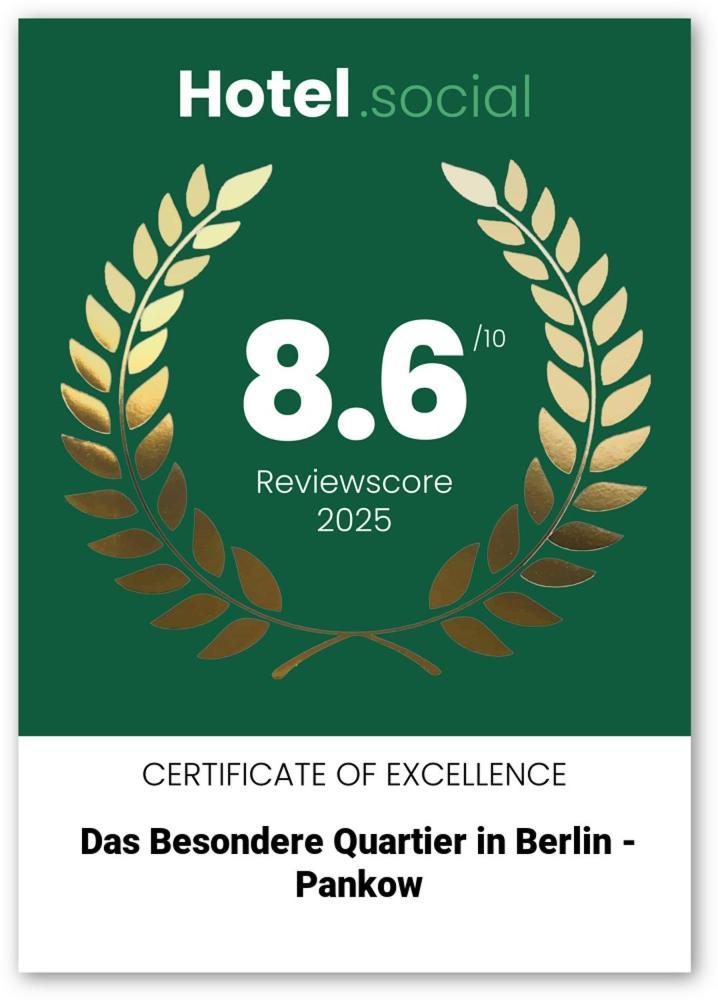 Das Besondere Quartier In Berlin Pankow Eksteriør billede